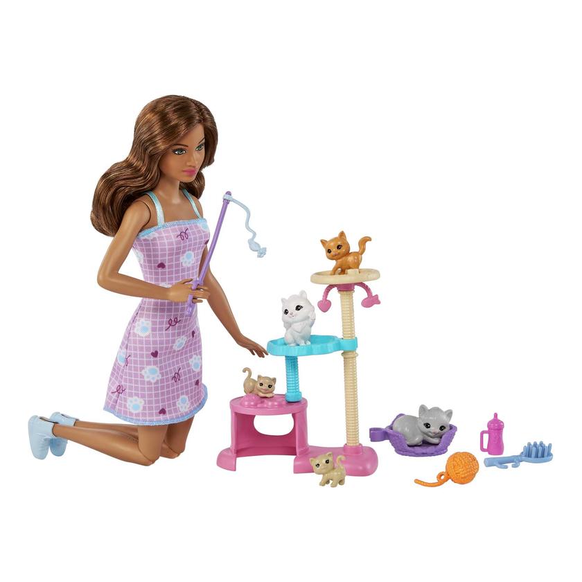 Barbie Kitty Condo Doll And Pets Best Buy