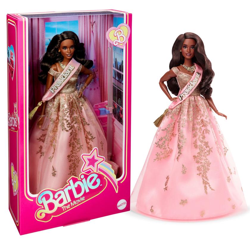 Barbie La Película Muñeca de Colección Presidente Best Seller