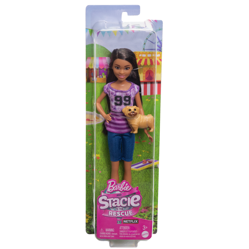 Barbie Ligaya Doll With Pet Dog, Barbie And Stacie To The Rescue Movie Toys & Dolls Free shipping