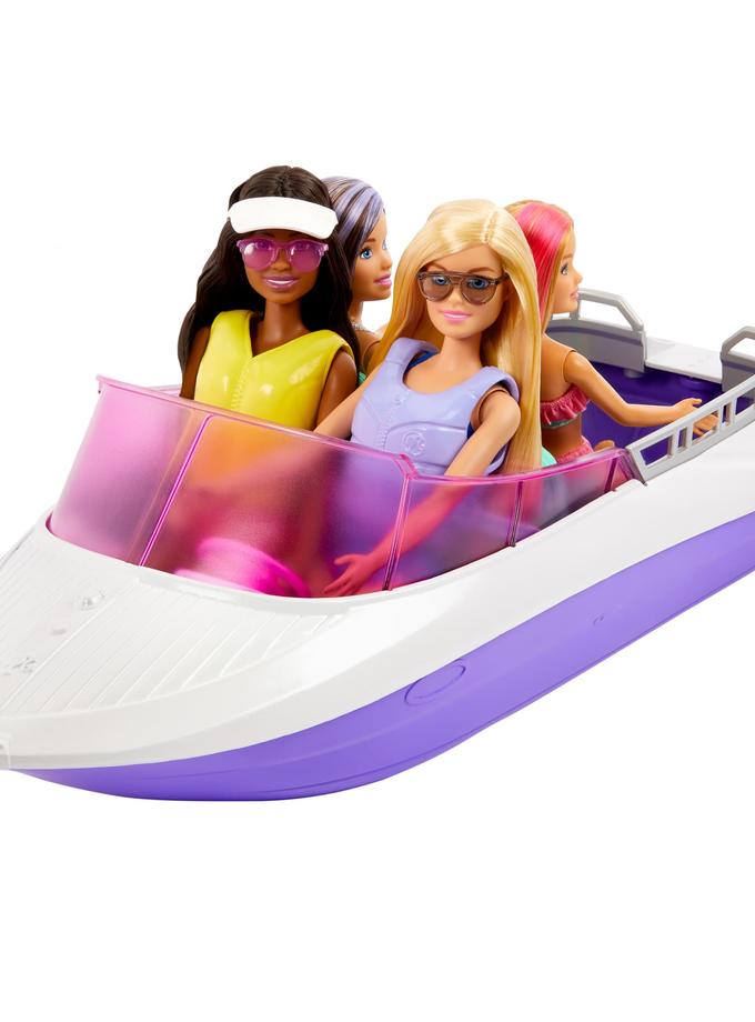 Barbie  Mermaid Power ™  Coffret de Jeu Avec Poupées et Bateau For Sale