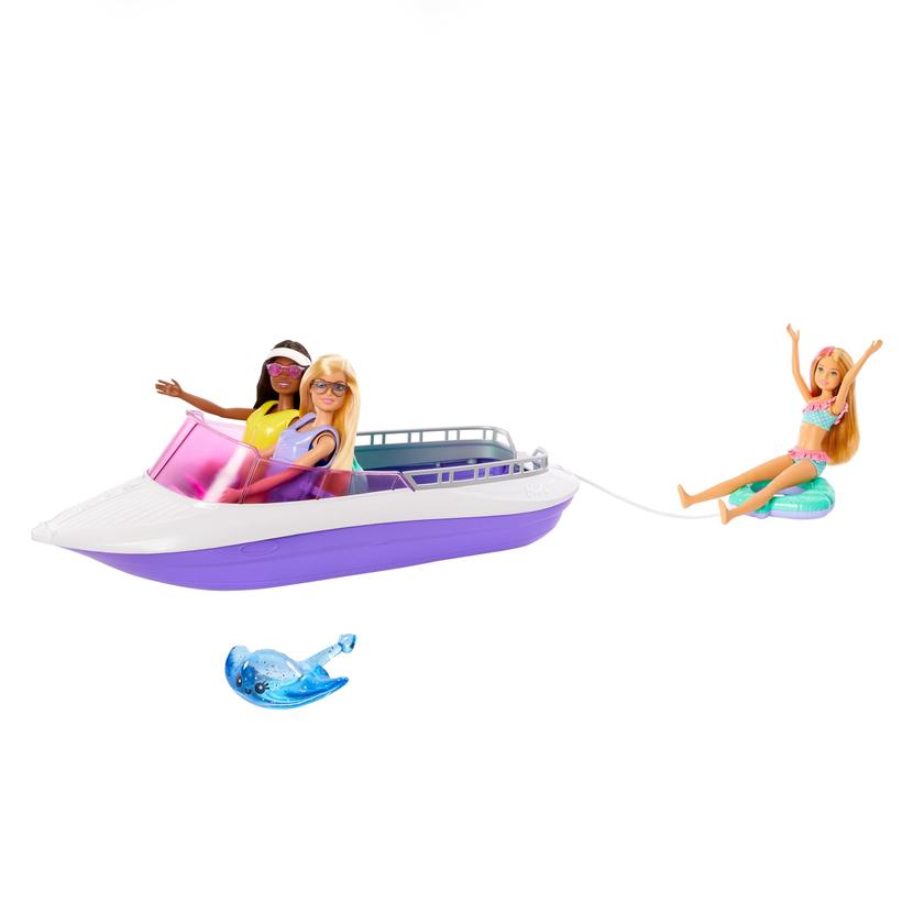 Barbie  Mermaid Power ™  Coffret de Jeu Avec Poupées et Bateau For Sale