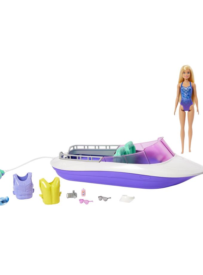 Barbie Mermaid Power Dolls, Boat And Accessories High Quality