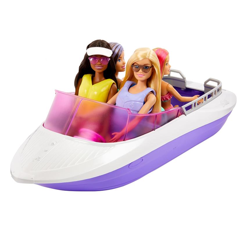 Barbie Mermaid Power Dolls, Boat And Accessories High Quality