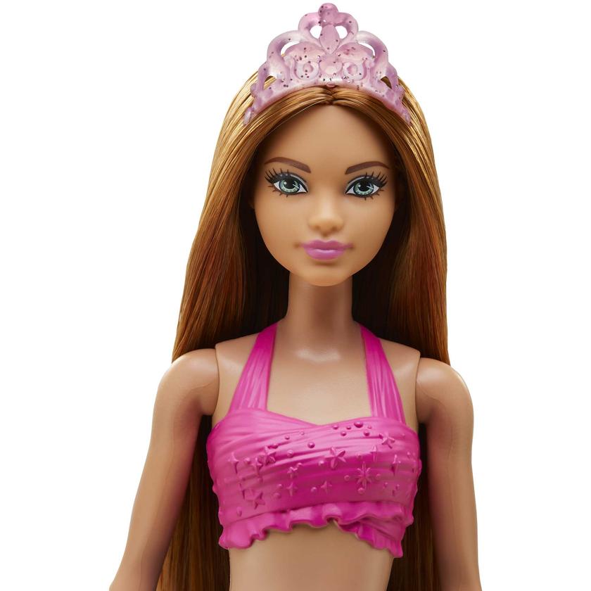 Barbie Mermaid Set With 2 Brunette Dolls (12-In/30.40-Cm), 4 Sea Pet Toys & Accessories Best Price