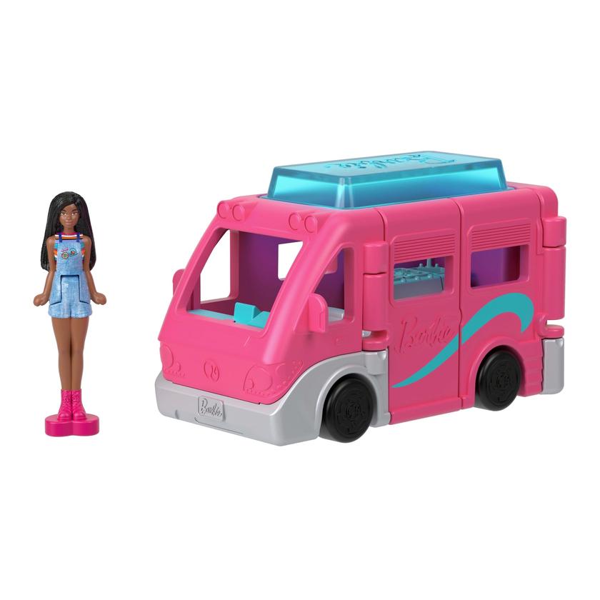 Barbie Mini Barbieland 4-Pack Doll & Vehicle Set, 4 1.5-Inch Dolls &  4 Iconic Toy Vehicles On Sale