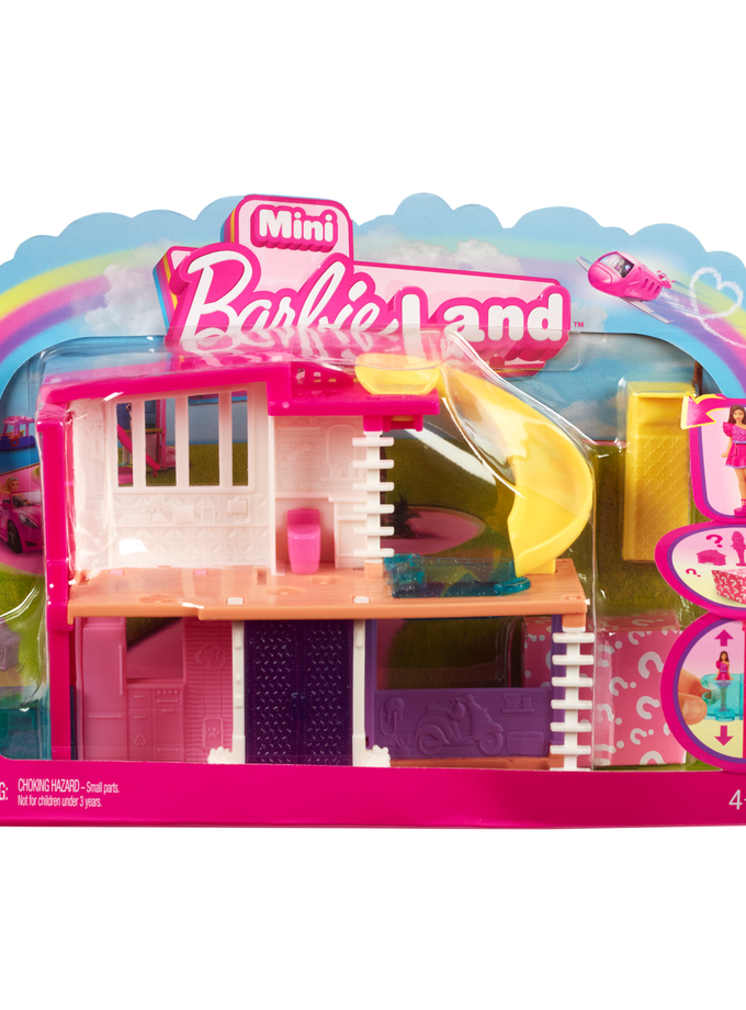 Barbie Mini Barbieland Doll House Playsets With 1.5-Inch Doll, Furniture & Accessories Free shipping