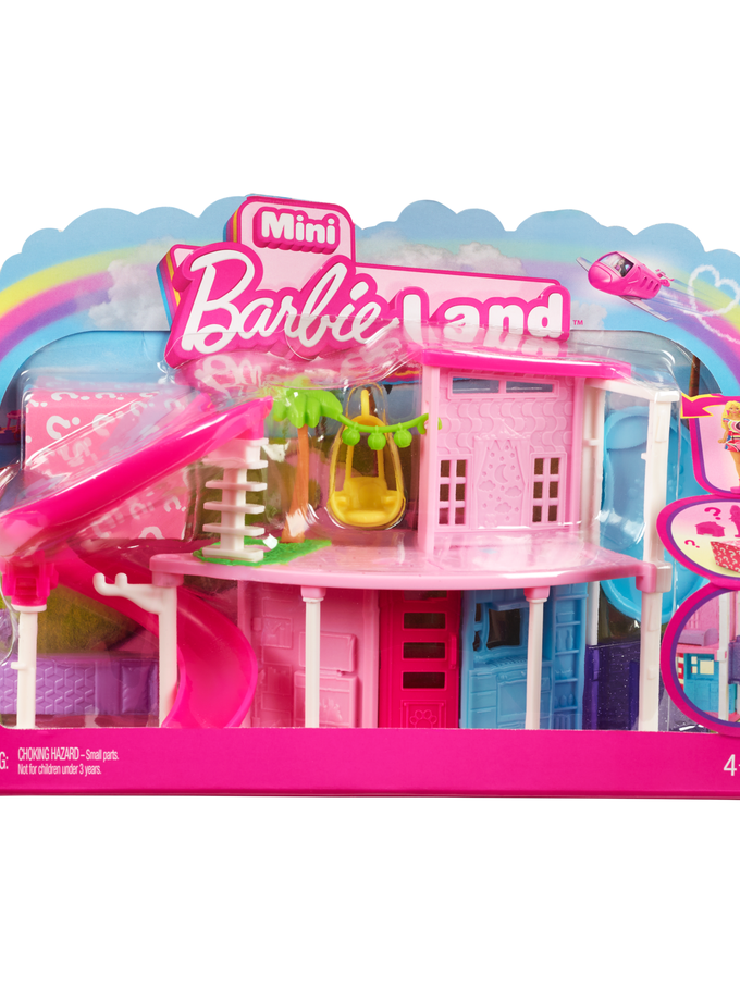 Barbie Mini Barbieland Doll House Playsets With 1.5-Inch Doll, Furniture & Accessories On Sale