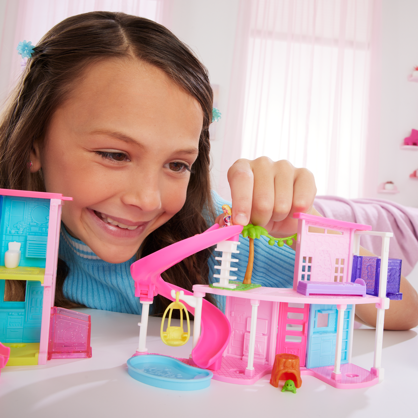 Barbie Mini Barbieland Doll House Playsets With 1.5-Inch Doll, Furniture & Accessories On Sale