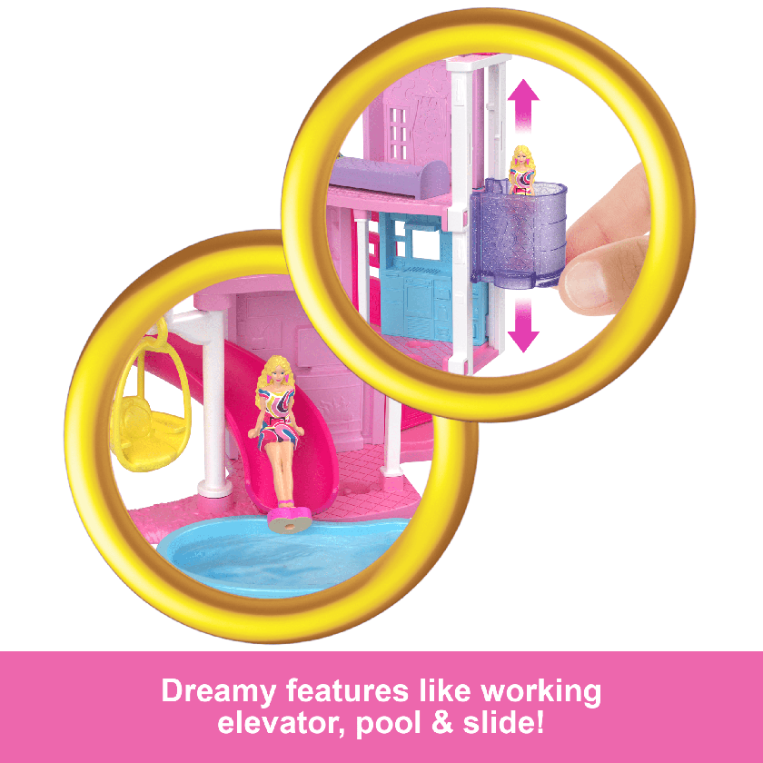 Barbie Mini Barbieland Doll House Playsets With 1.5-Inch Doll, Furniture & Accessories On Sale