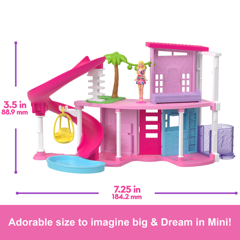 Barbie Mini Barbieland Doll House Playsets With 1.5-Inch Doll, Furniture & Accessories On Sale