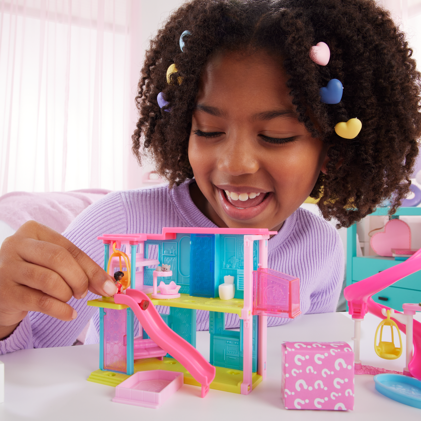 Barbie Mini Barbieland Doll House Playsets With 1.5-Inch Doll, Furniture & Accessories Same Day Delivery