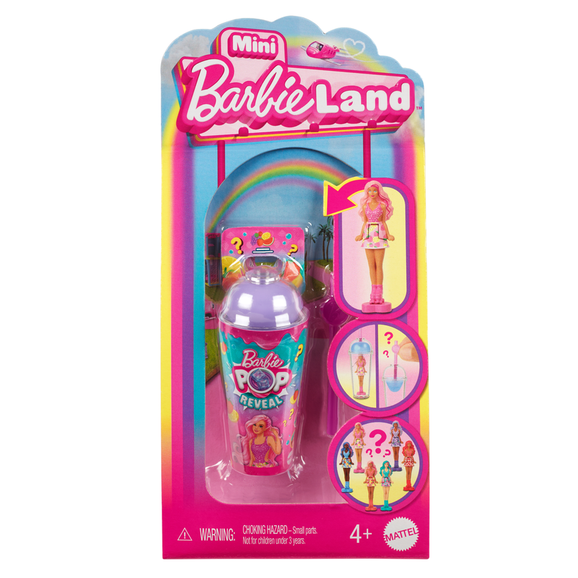 Barbie Mini Barbieland Pop Reveal Dolls, 1.5-Inch Doll With Surprise Sensory Reveal Best Buy