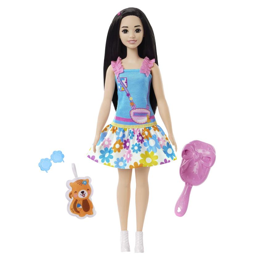 Barbie My First Barbie Muñeca Falda de Flores Con Zorro High Quality