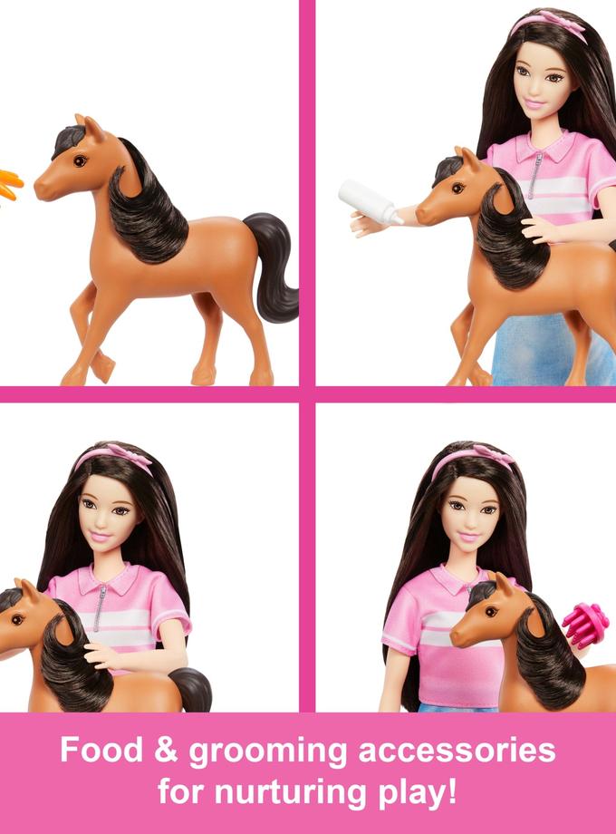 Barbie Mysteries: The Great Horse Chase Stable Playset With Fashion Doll, Small Toy Pony & 10+ Accessories On Sale