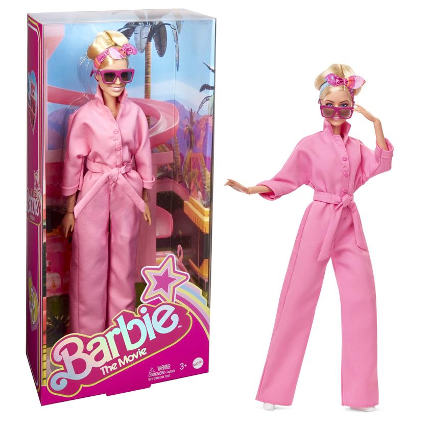 Barbie O Filme Boneca de Coleção Macacão Rosa New Arrival