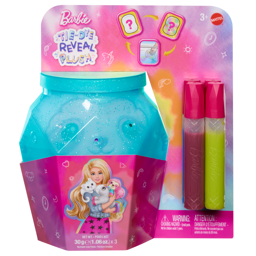 Barbie Peluche Tie Dye Perezoso 7" Best Seller