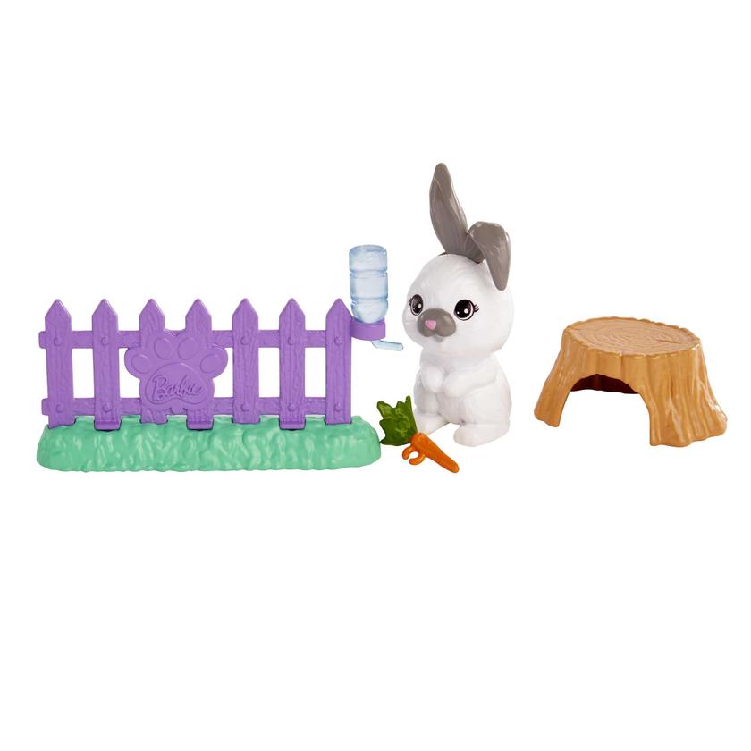 Barbie Pet And Accessories Set, Bunny With Moving Nose And Ears, Plus 10+ Pieces Best Seller