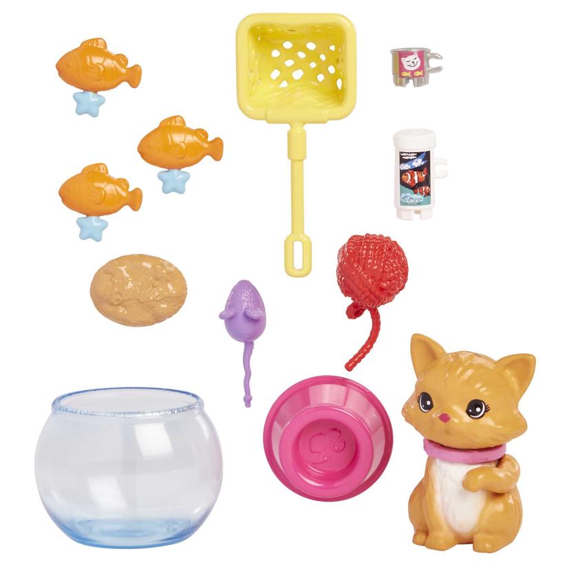 Barbie Pet And Accessories Set, Kitten With Motion And 10+ Pieces Best Buy