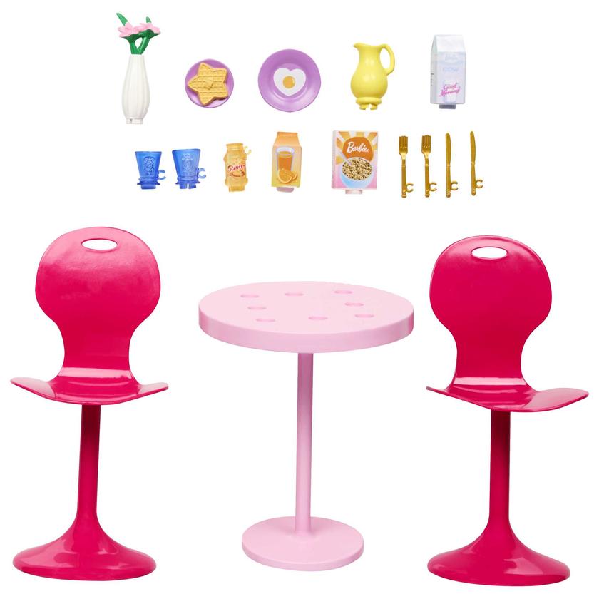 Barbie Petit Déjeuner Coffret D’Accessoires Best Seller