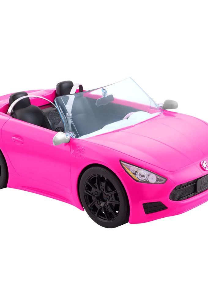 Barbie Pink Convertible 2-Seater Vehicle With Rolling Wheels, For 3 To 7 Year Olds For Sale