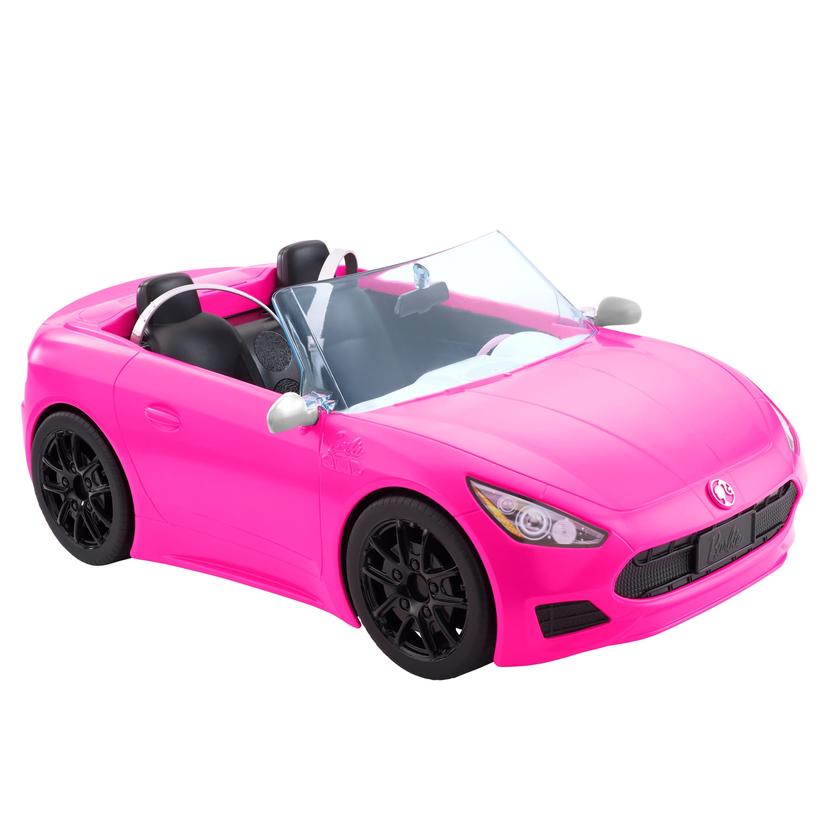 Barbie Pink Convertible 2-Seater Vehicle With Rolling Wheels, For 3 To 7 Year Olds For Sale