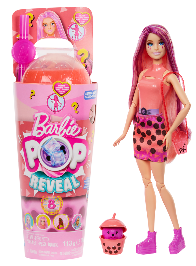 Barbie Pop Reveal Boneca Série Boba Manga Mochi On Sale