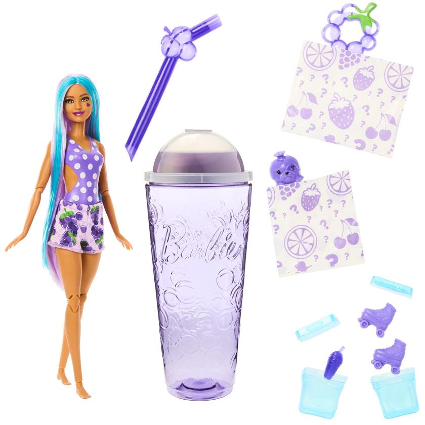 Barbie Pop Reveal Boneca Série de Frutas Uva Best Price