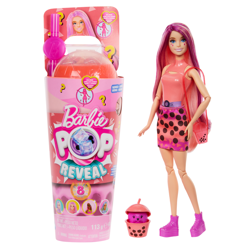 Barbie Pop Reveal Bubble Tea Series Fashion Doll & Accessories Set With 8 Surprises Best Price