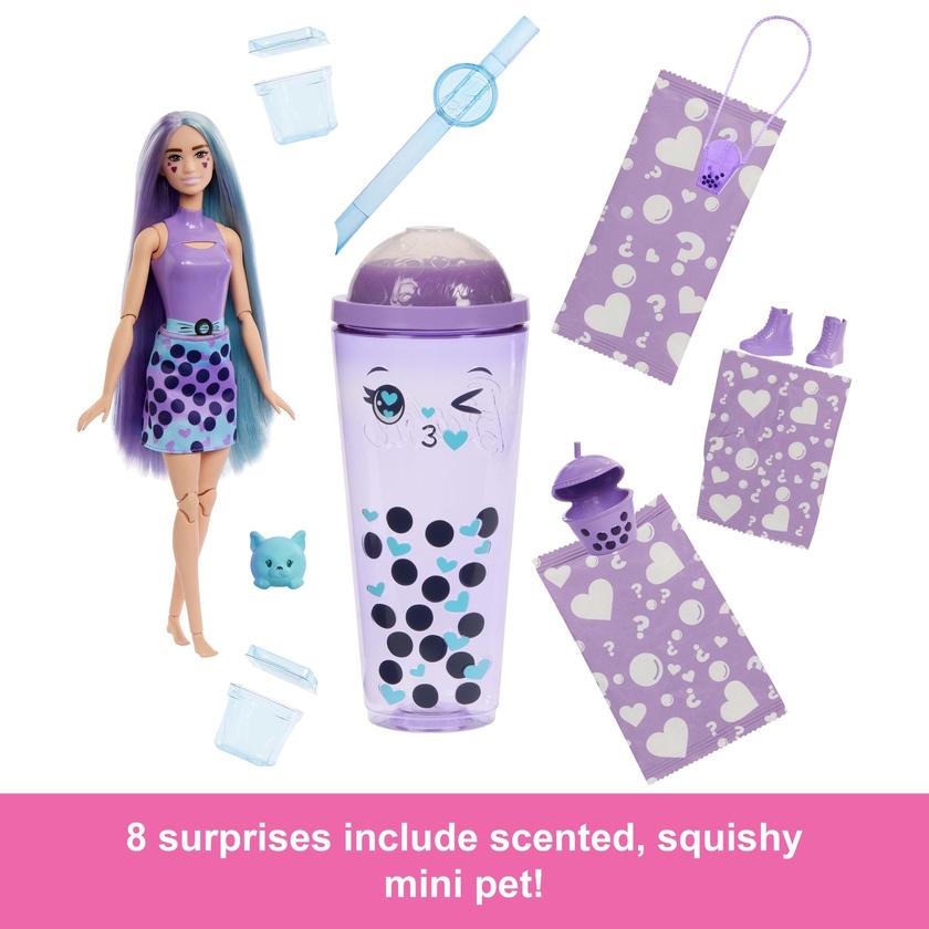 Barbie Pop Reveal Bubble Tea Series Fashion Doll & Accessories Set With 8 Surprises Best Seller