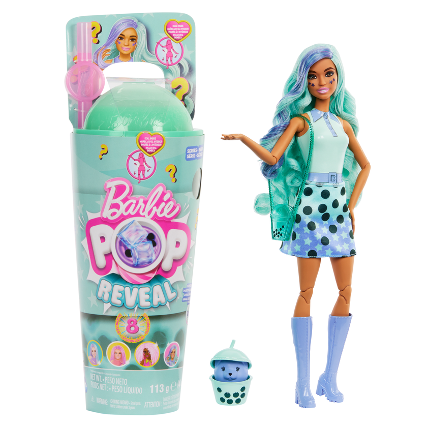 Barbie Pop Reveal Bubble Tea Series Fashion Doll & Accessories Set With 8 Surprises On Sale