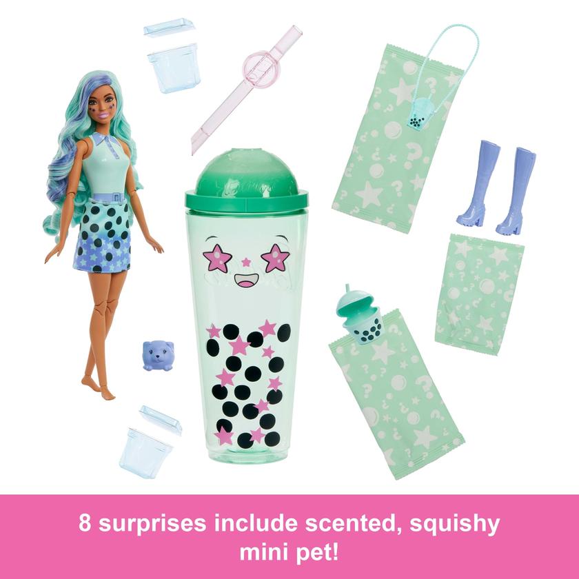 Barbie Pop Reveal Bubble Tea Series Fashion Doll & Accessories Set With 8 Surprises On Sale