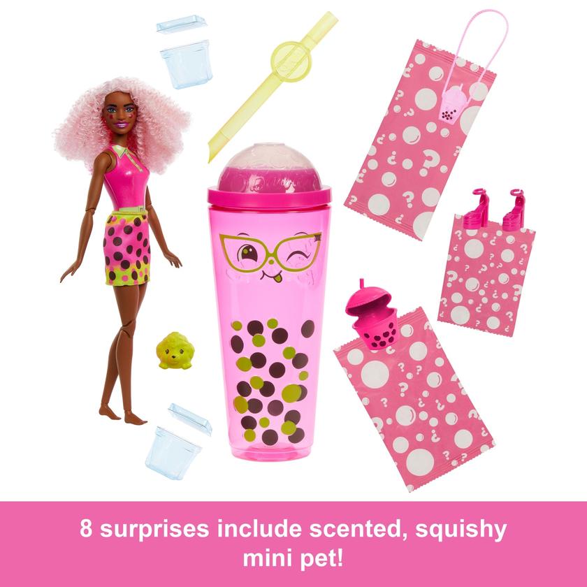 Barbie Pop Reveal Bubble Tea Series Fashion Doll & Accessories Set With 8 Surprises Same Day Delivery