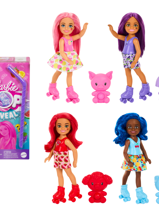 Barbie Pop Reveal Fruit Series Chelsea Doll With 5 Surprises Including Pop-It Pet, Scent & Color Change Best Price