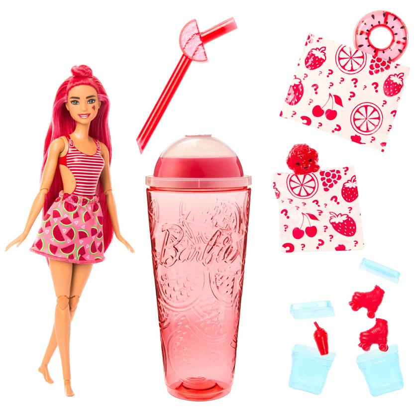 Barbie-Pop Reveal Série Fruit-Poupée Parfum Cocktail à La Pastèque Same Day Delivery