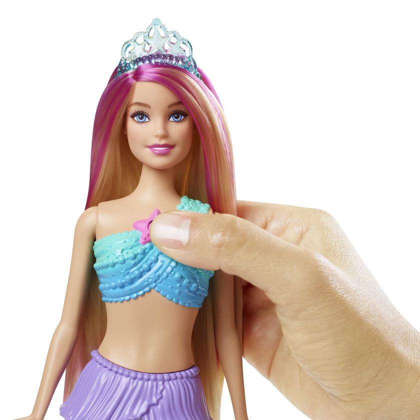 Barbie Poupée Barbie Dreamtopia Sirène Lumières Scintillantes Best Price