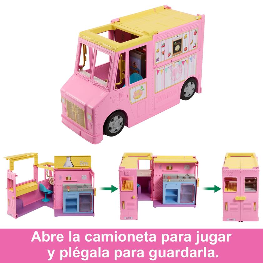 Barbie Profesiones Set de Juego Camión de Limonada Free shipping