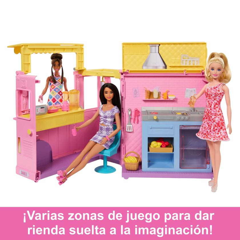 Barbie Profesiones Set de Juego Camión de Limonada Free shipping