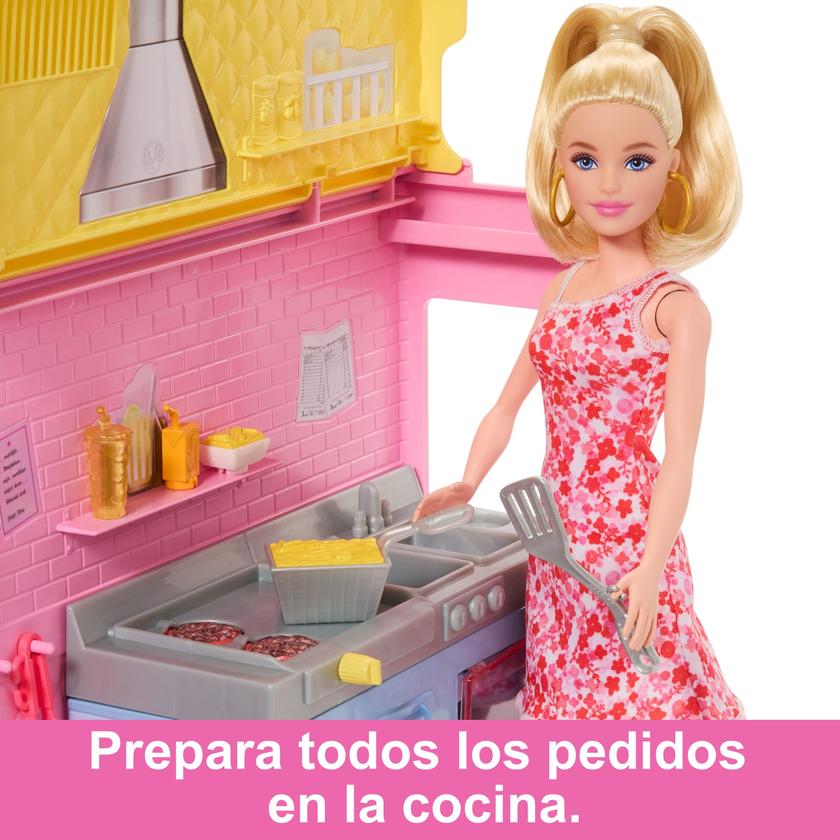 Barbie Profesiones Set de Juego Camión de Limonada Free shipping