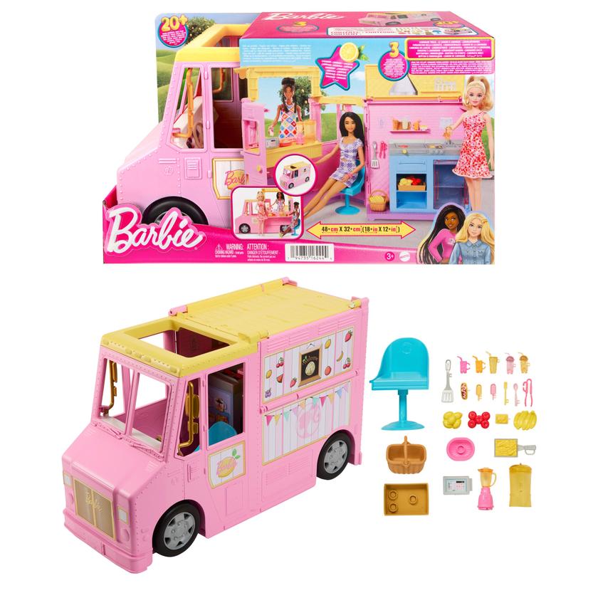 Barbie Profesiones Set de Juego Camión de Limonada Free shipping