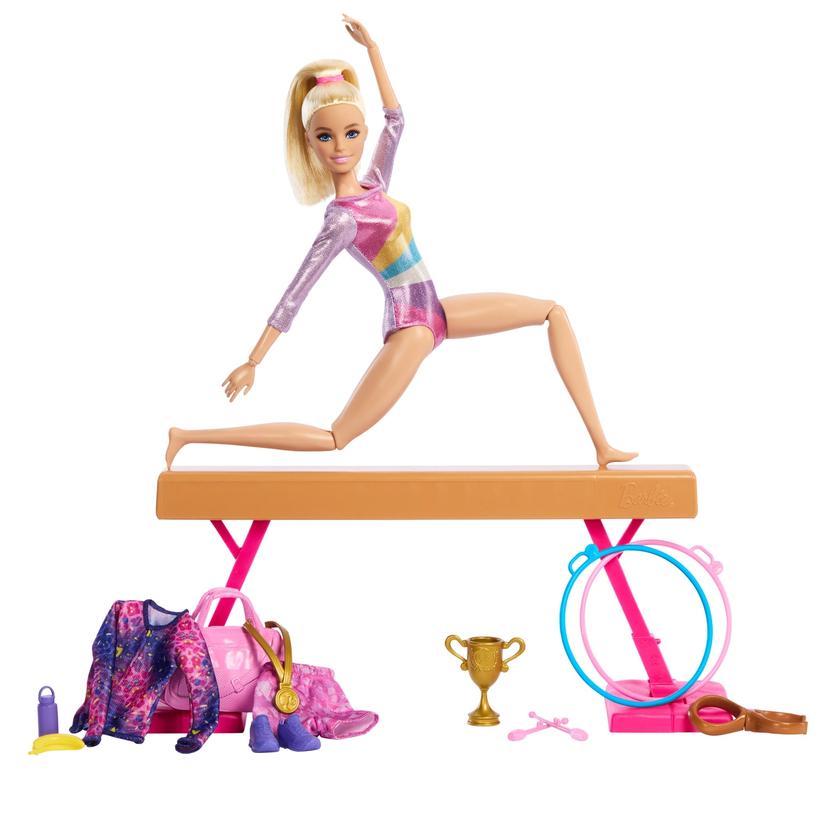 Barbie Profesiones Set de Juego Gimnasta Cabello Rubio Best Price