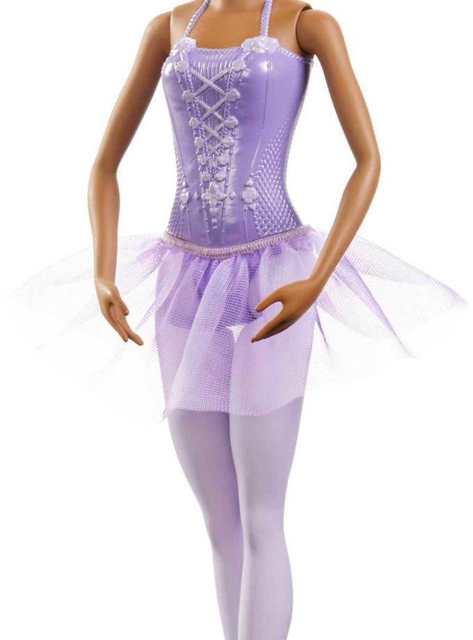 Barbie Profissões Boneca Bailarina Vestido Roxo On Sale