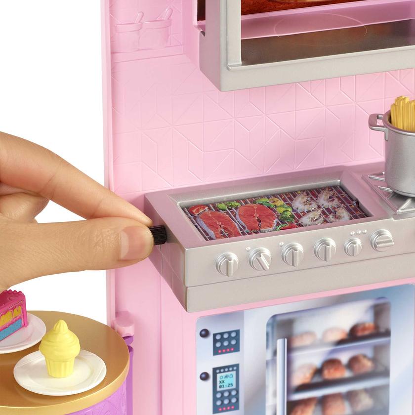 Barbie® Restaurant de Barbie + poupée Free shipping