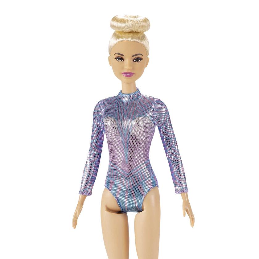 Barbie Rhythmic Gymnast Blonde Doll (12-In/30.40-Cm), Leotard & Accessories Same Day Delivery