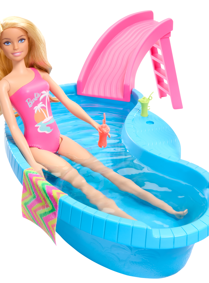 Barbie Set de Juego Alberca Glam con Muñeca Same Day Delivery