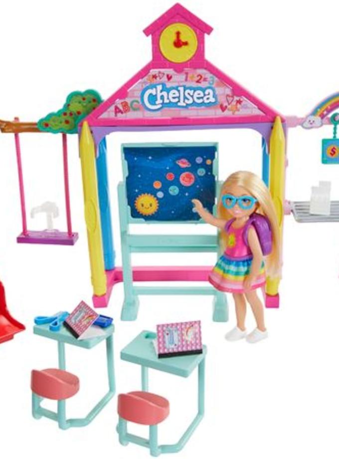 Barbie Set de Juego Chelsea Diversión en La Escuela Best Price