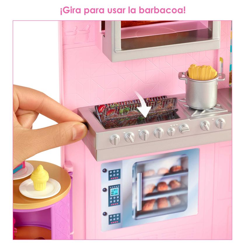 Barbie Set de Juego Restaurante con Muñeca Best Price