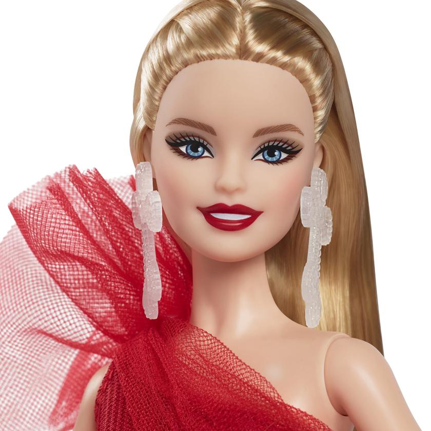 Barbie Signature 2024 Holiday Barbie Fashion Doll, Seasonal Collector Gift, Blonde With Plaid Gown Best Price