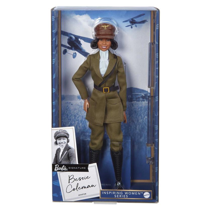 Barbie Signature Bessie Coleman Doll, Inspiring Women Series, Collectible in Displayable Packaging For Sale