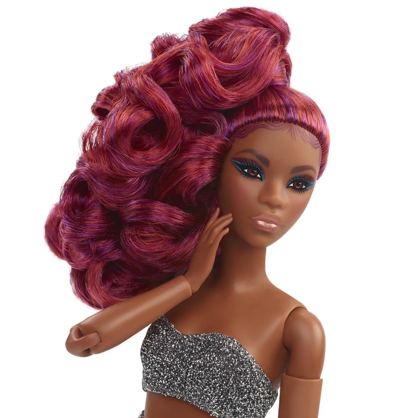 Barbie Signature Fully Posable Barbie Looks Doll (Petite, Curly Red Hair) Best Price