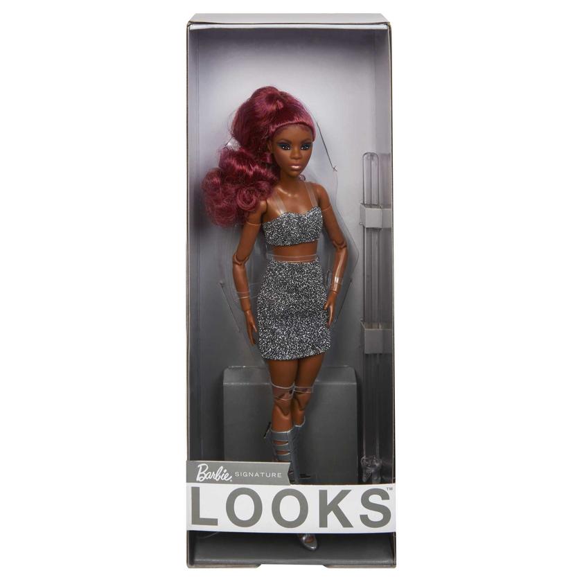 Barbie Signature Fully Posable Barbie Looks Doll (Petite, Curly Red Hair) Best Price